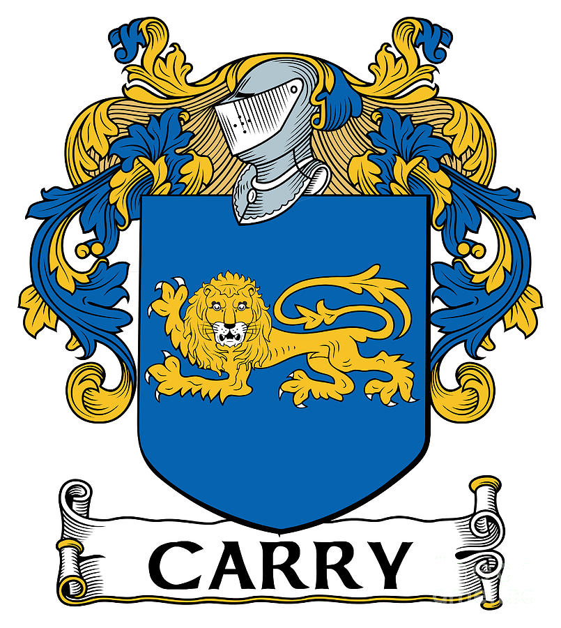 Carry Coat of Arms Connaught Ireland Digital Art by Heraldry - Pixels