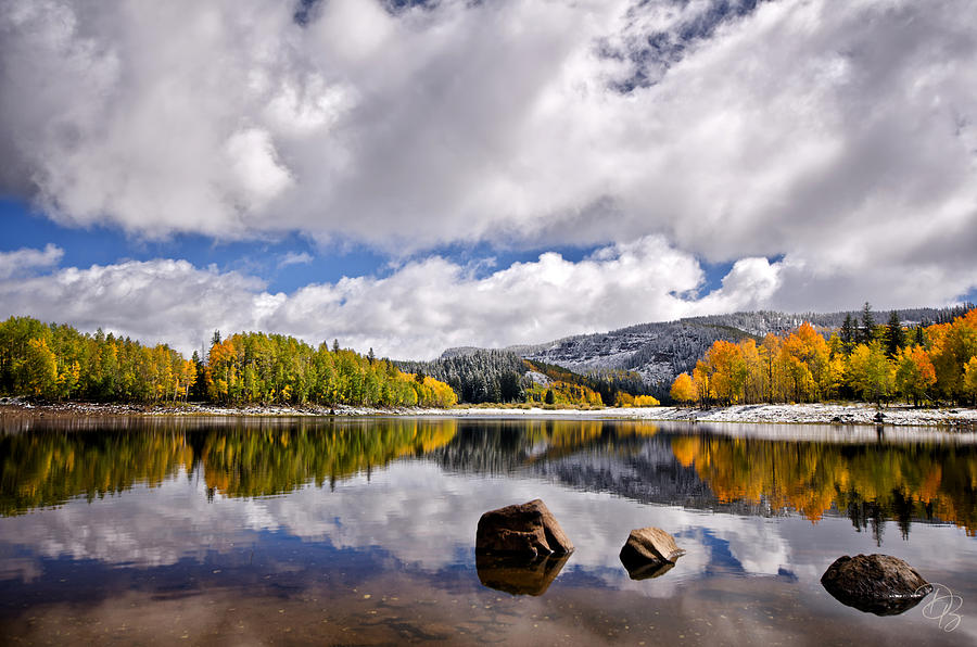 Carson Lake Photograph by Debra Boucher