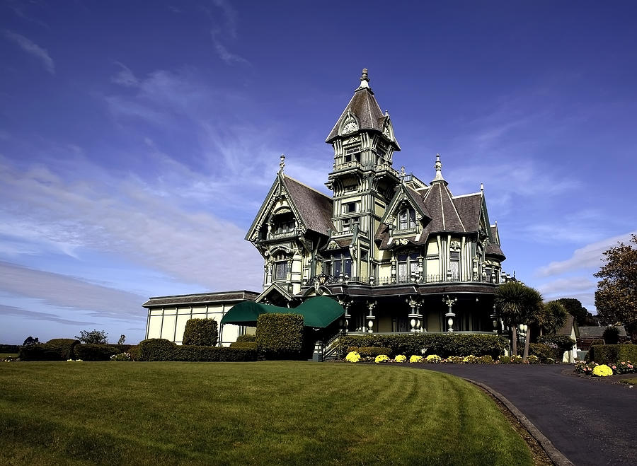 Mansion Photograph - Carson Mansion by Russell Shively