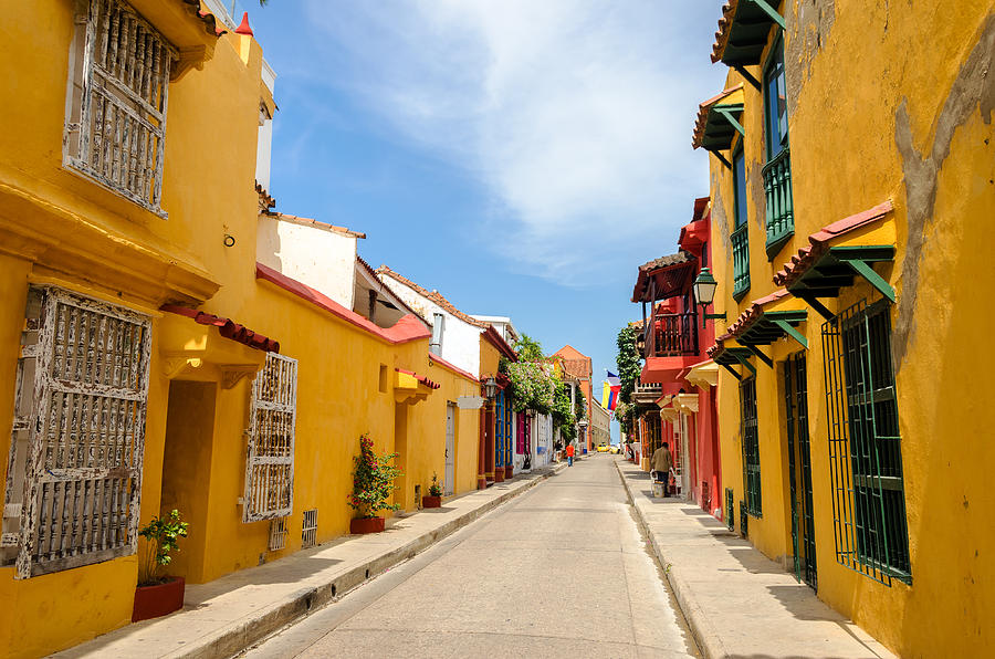 Cartagena Street View Photograph