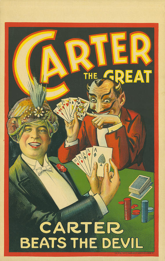 Carter Beats The Devil Photograph by Underwood Archives