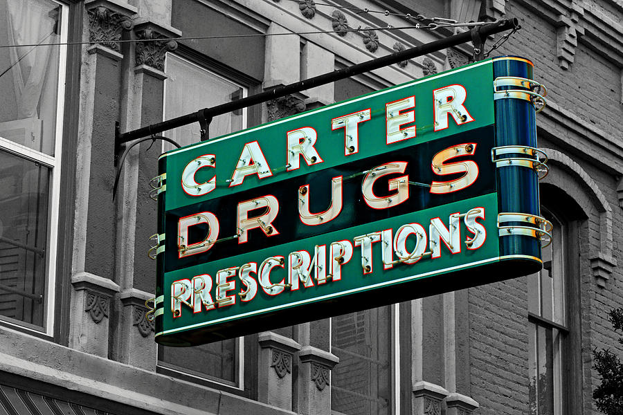 Carter Prescription Drugs Photograph by Daniel Woodrum