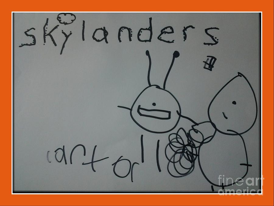 Carters Skylanders Drawing