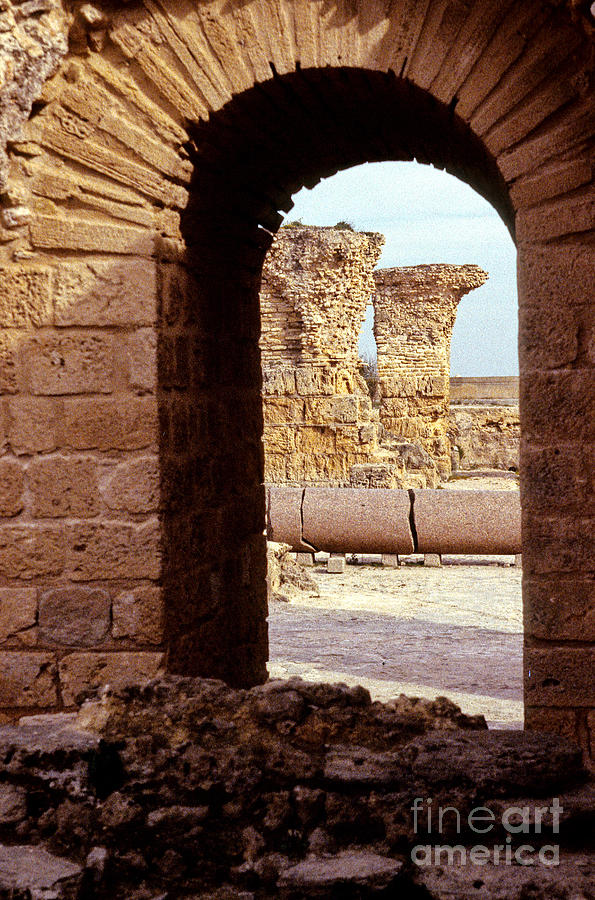 Carthage Roman Ruins Tunisia Photograph by Ryan Fox