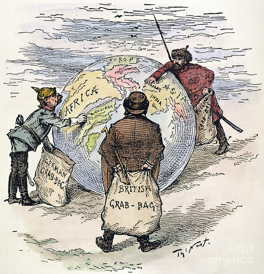 cartoon  imperialism 1885 granger