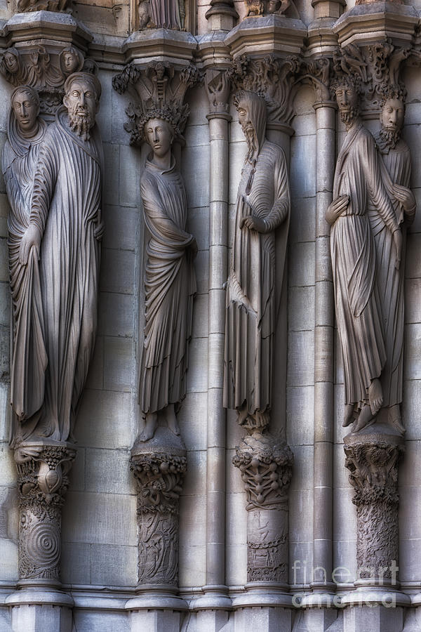 Carved Columns Photograph by Jerry Fornarotto