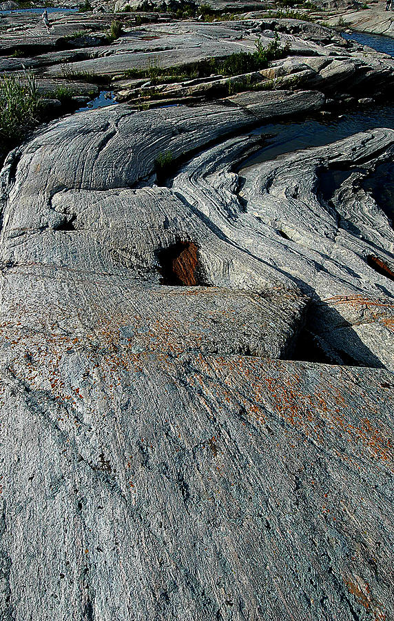 Carved rock Photograph by Patrick Boening