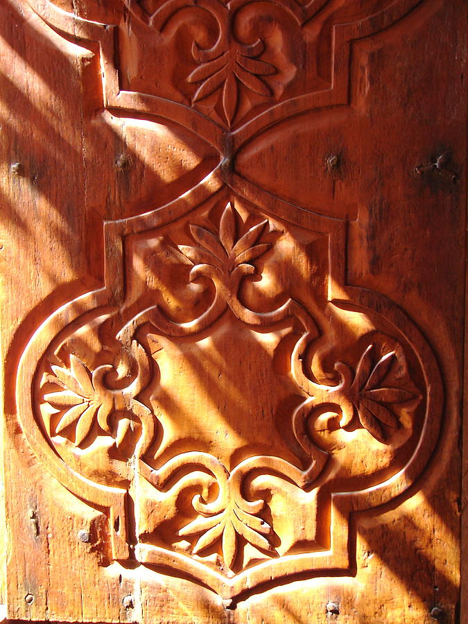 Carved Window Shutter Photograph by Lew Davis Fine Art America