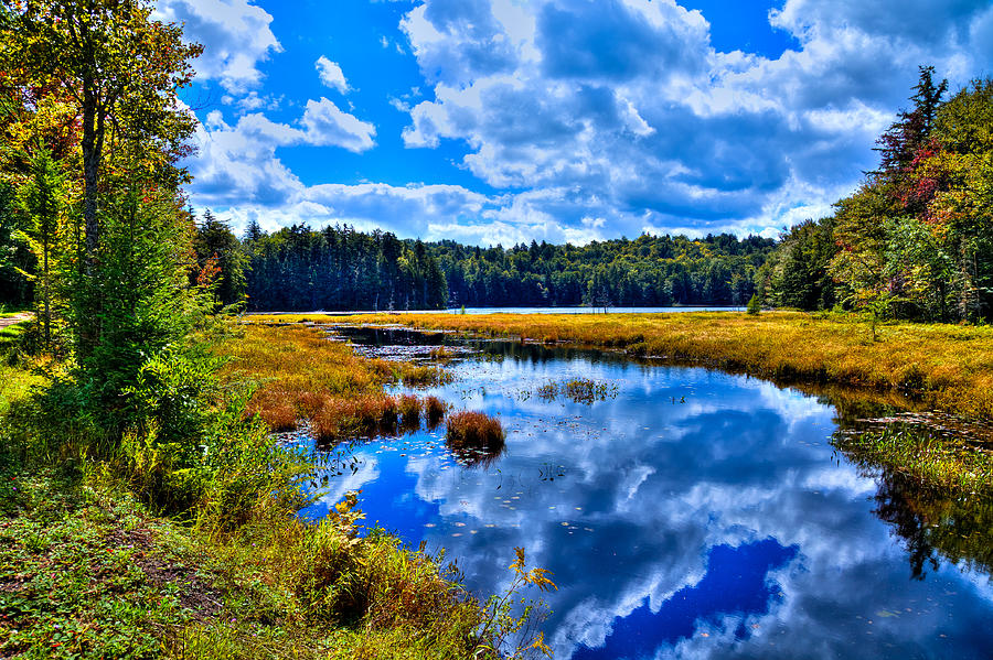 Cary Lake near Old Forge New York Photograph by David Patterson