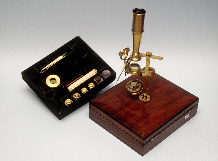London Photograph - Cary Type Microscope by Science Photo Library