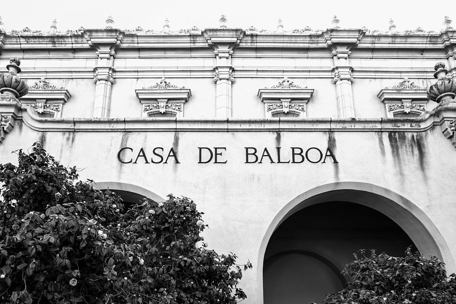 Casa De Balboa In Black And White Photograph by Priya Ghose
