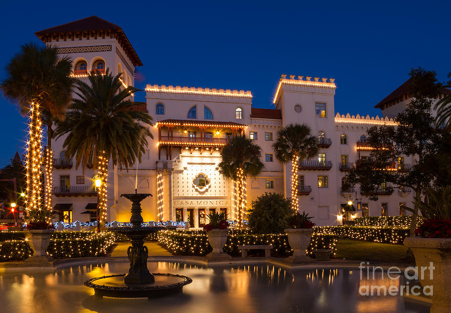 Casa Monica Hotel St. Augustine Florida Photograph by Dawna Moore Photography