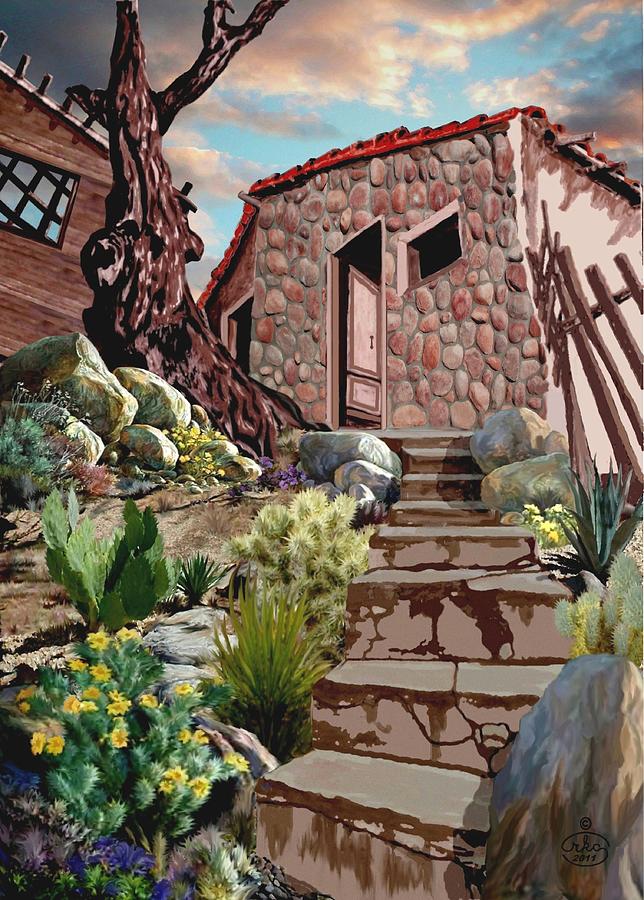 Casa Tijuana Painting by Ron Chambers
