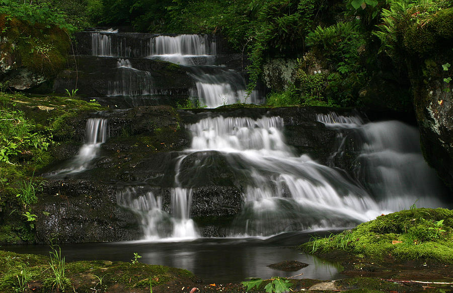 Cascade in Cosby Photograph by Douglas Stucky