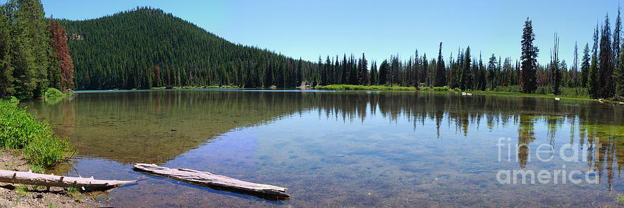 Cascade Lake Photograph by Sharon Elliott