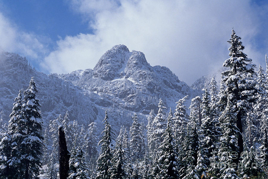 Cascade Mountains Photograph by Jim Corwin