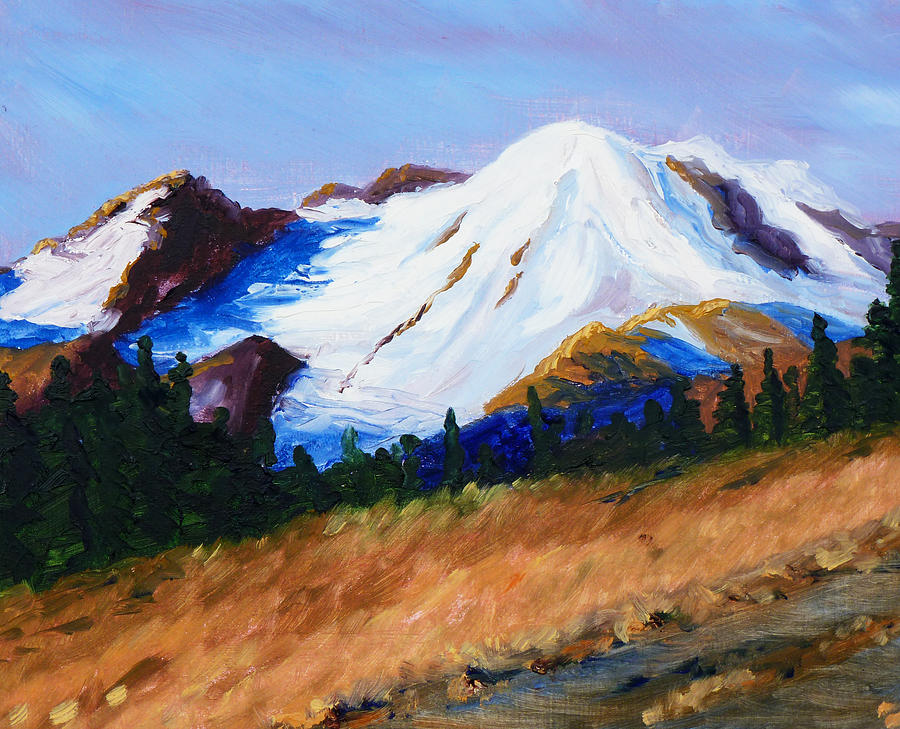 Cascade Painting by Nancy Merkle