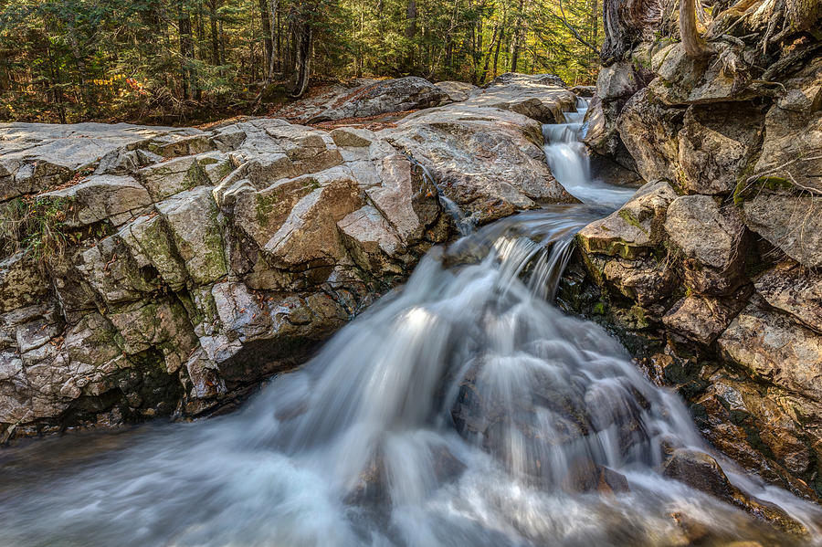 Cascades in Franconia Notch Photograph by Pierre Leclerc Photography