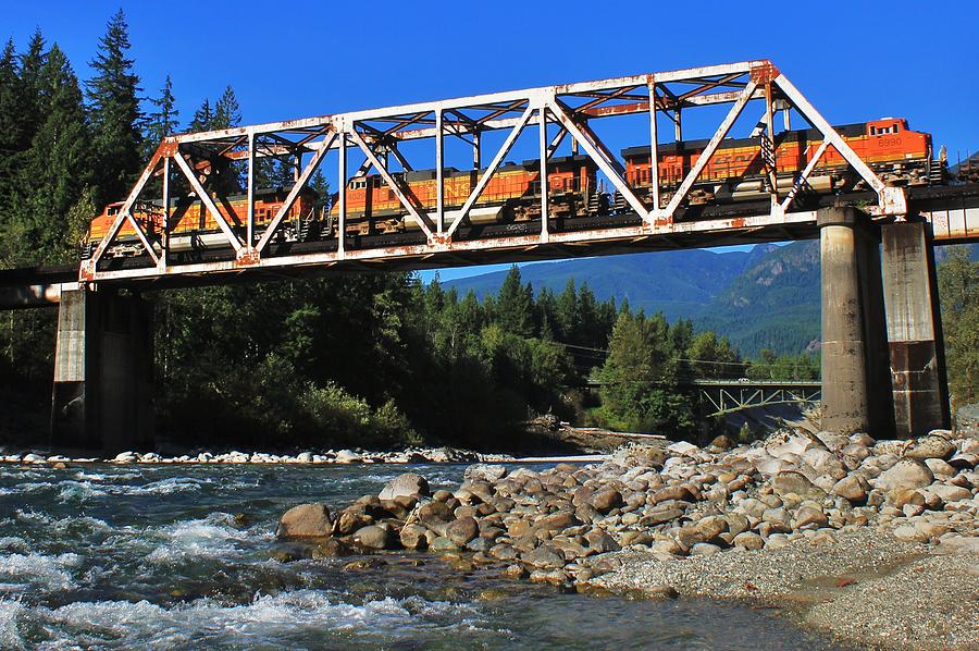 Cascades Rail Bridge Photograph
