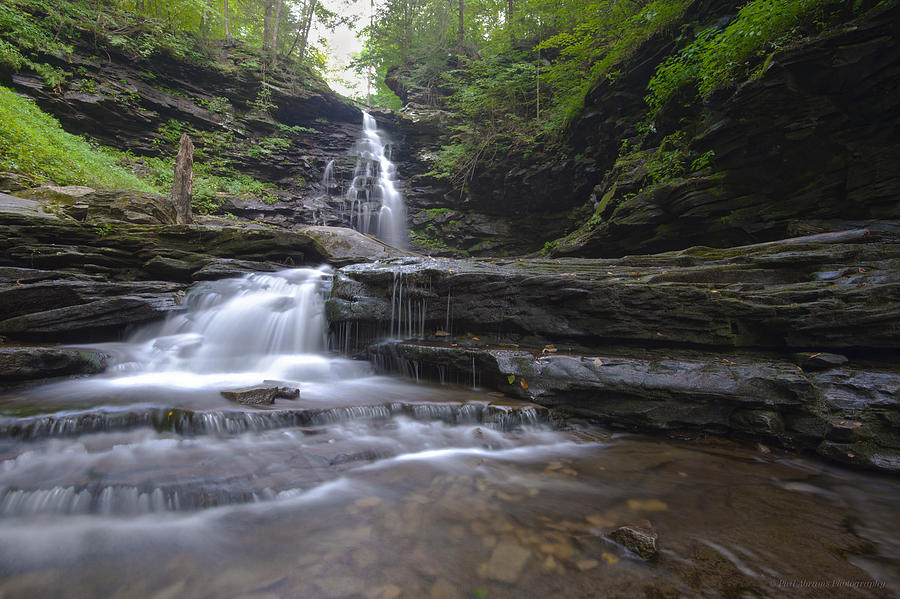 Cascading Falls Photograph by Phil Abrams