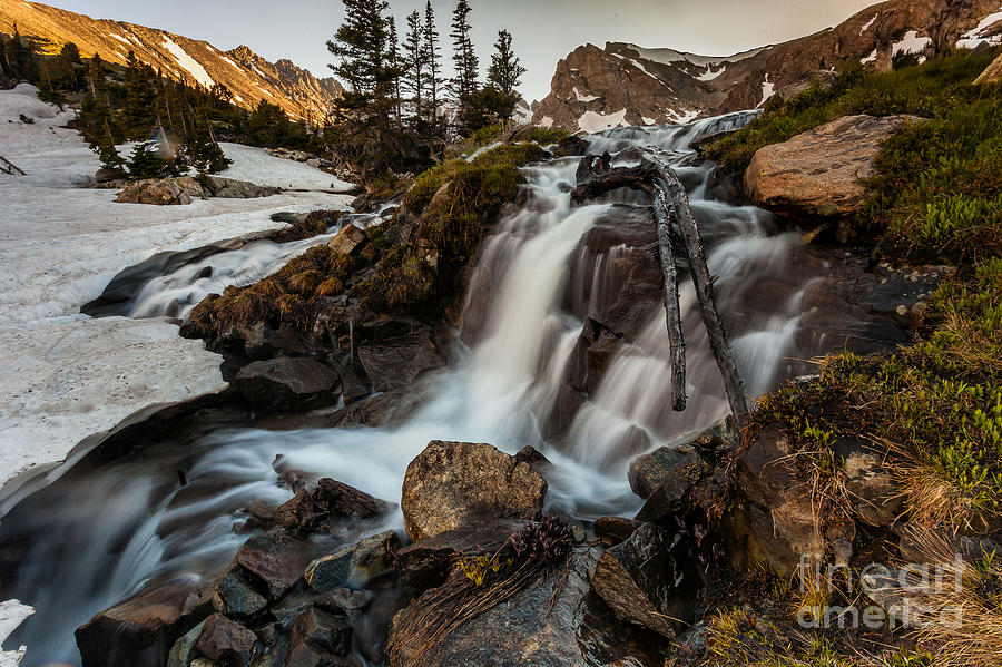 Cascading Water Photograph by Steven Reed