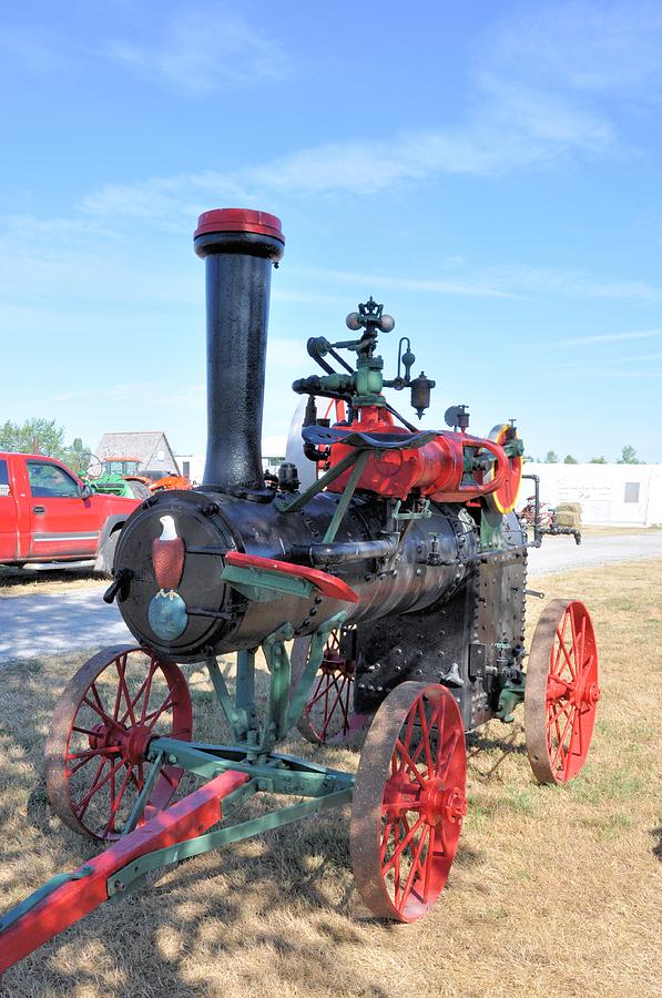 Steam Photograph - Case Steam Engine by Valerie Kirkwood Steam Photograph - Case Steam Engine by Valerie Kirkwood
