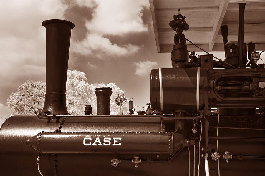 Farm Photograph - CASE Steam by Paul W Faust -  Impressions of Light