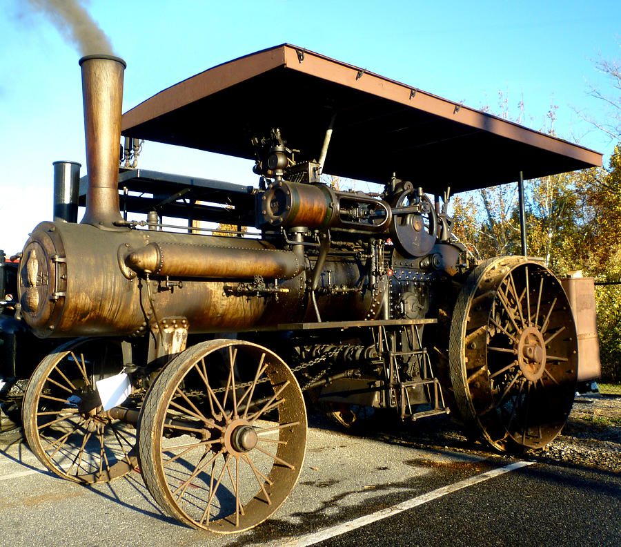 Case Steam Tractor Photograph by Pete Trenholm