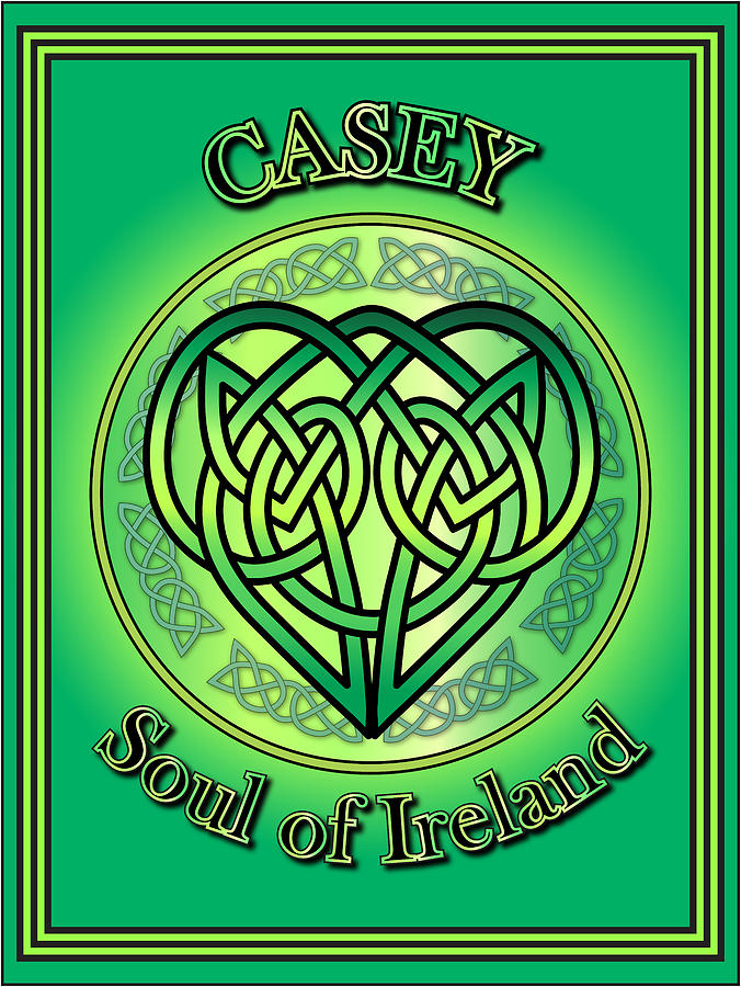 Casey Digital Art - Casey Soul of Ireland by Ireland Calling
