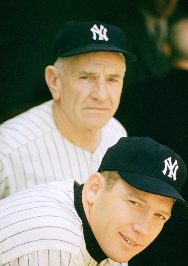 Casey Stengel And Mickey Mantle Photograph by Retro Images Archive