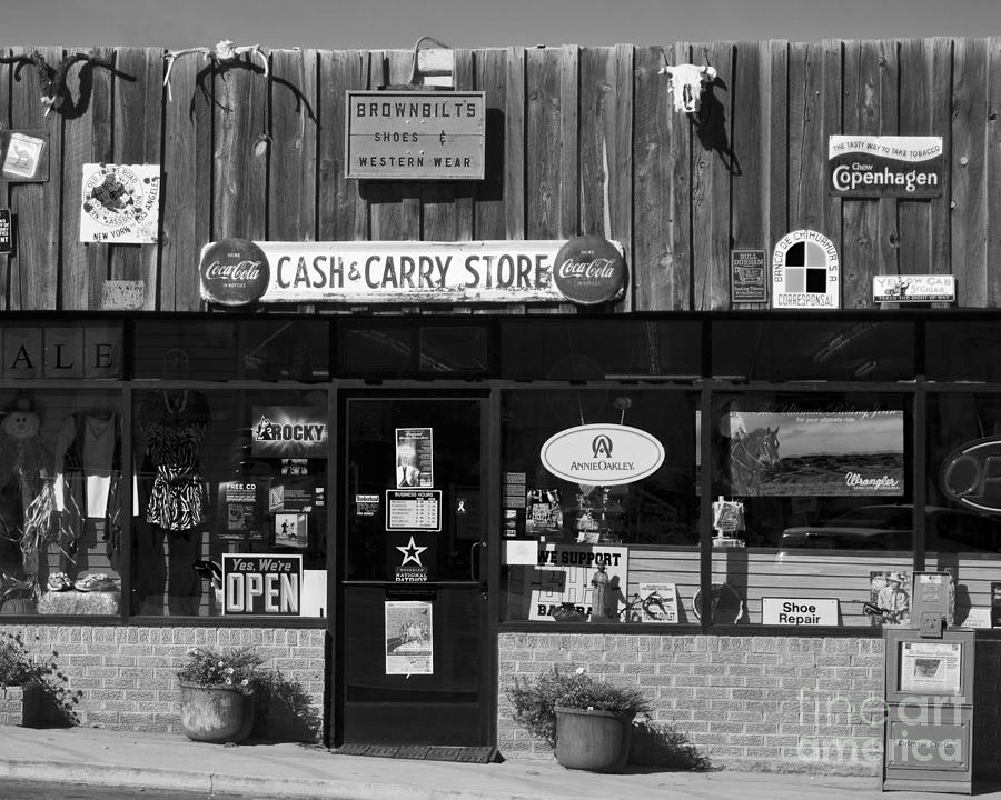 Cash and Carry Store Photograph by John Greco