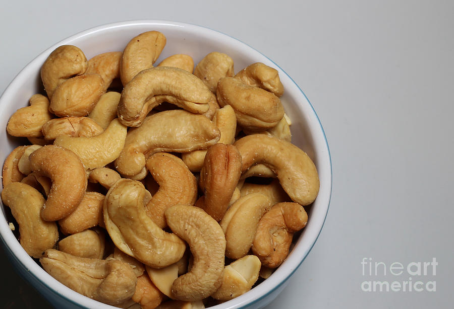 Cashews - Nuts - Snack Food Photograph by Barbara A Griffin