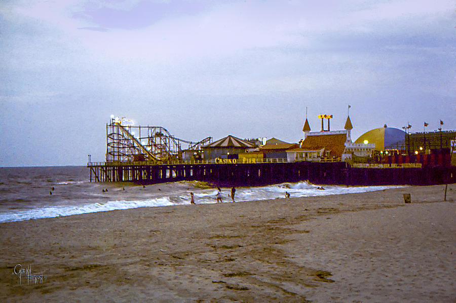 Casino Pier Boardwalk - Seaside Heights NJ Photograph by Glenn Feron