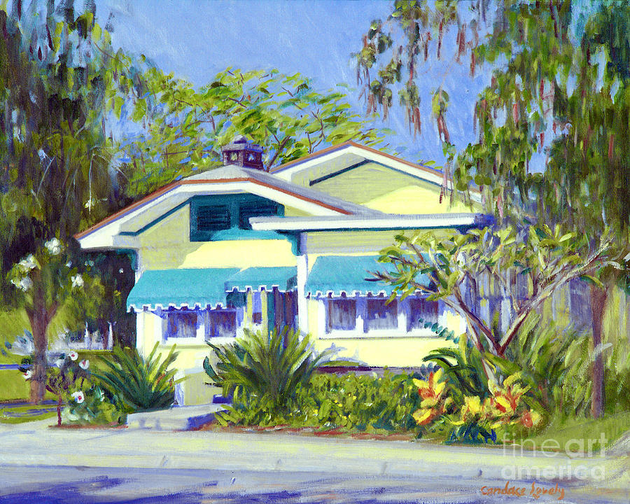 Cason Cottage Painting by Candace Lovely