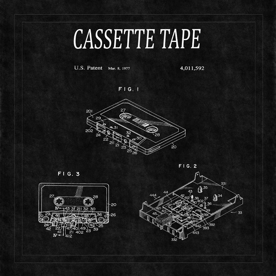 Cassette Tape Patent 2 Photograph