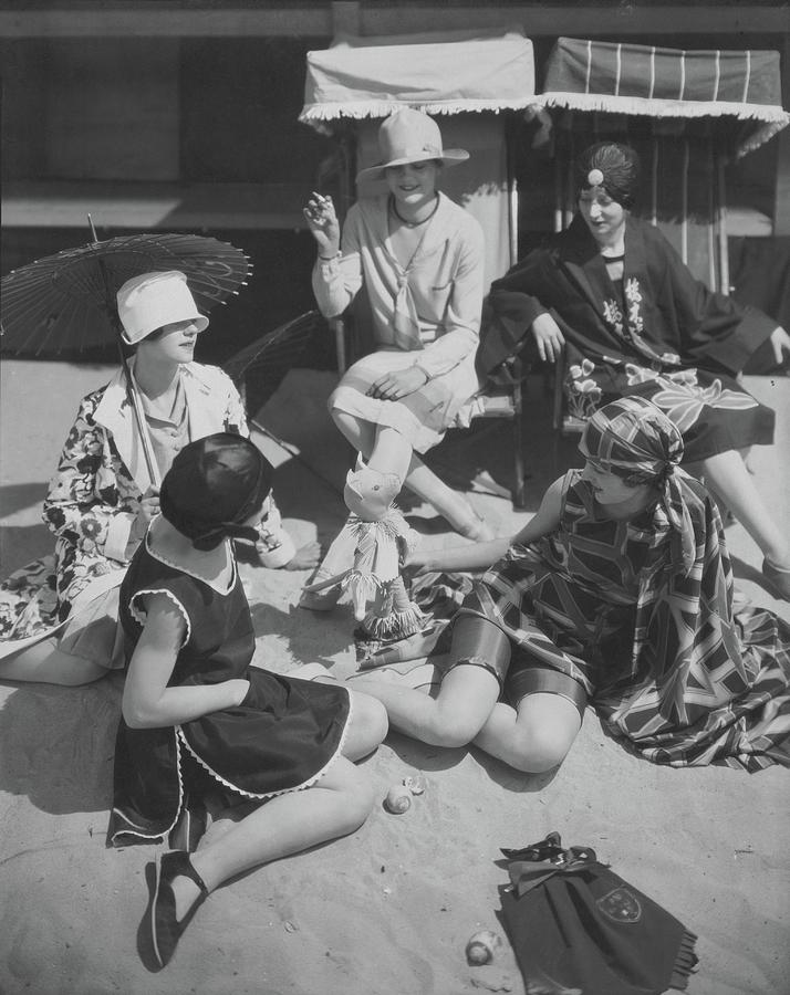 Cast Of Florida Girl On A Beach Photograph by Edward Steichen