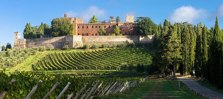 Castello di Brolio - Chianti Italy Photograph by Carl Amoth