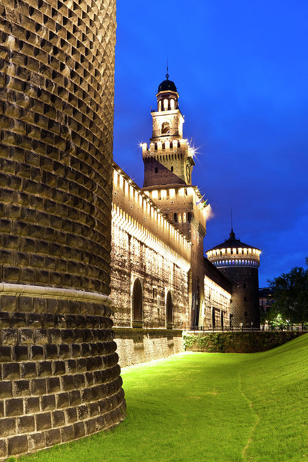 Castello Sforzesco Sforza Castle Photograph by Richard I'anson | Fine ...