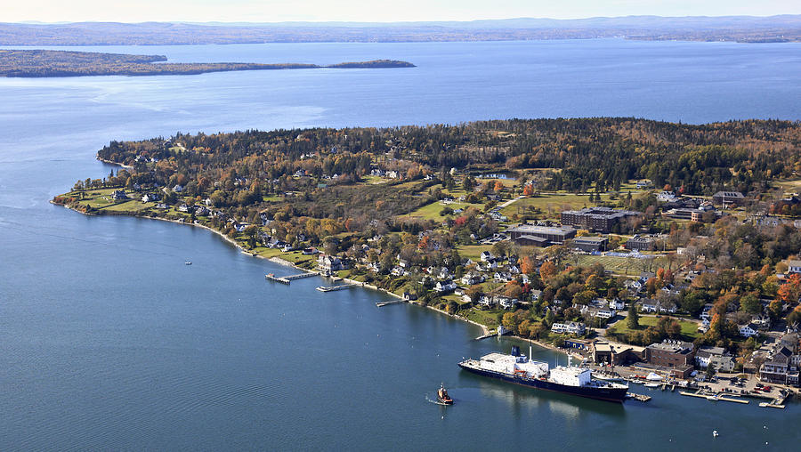 Castine Harbor And Maine Maritime Photograph by Dave Cleaveland - Fine ...