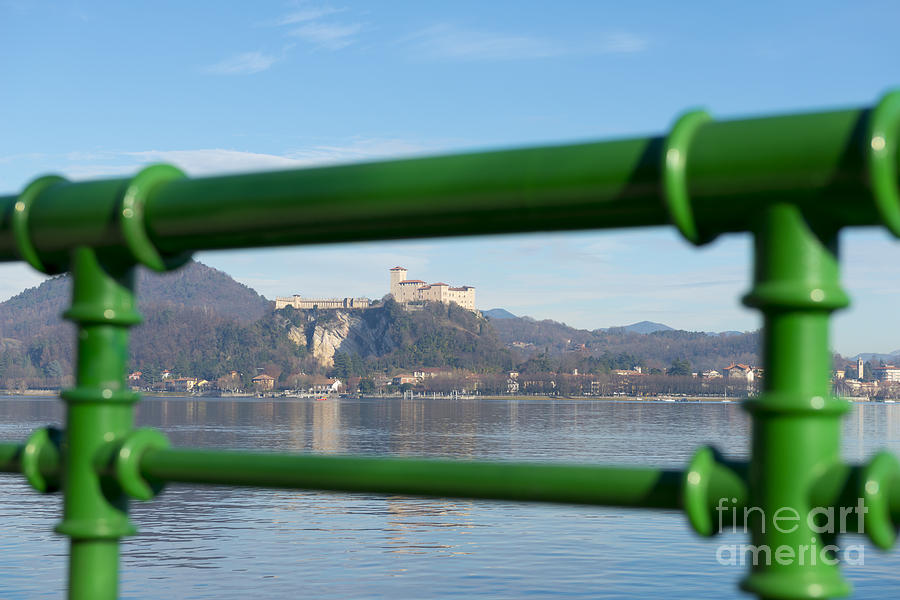 Castle and banister Photograph by Mats Silvan