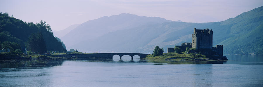 Castle Photograph - Castle At The Lakeside, Eilean Donan by Panoramic Images