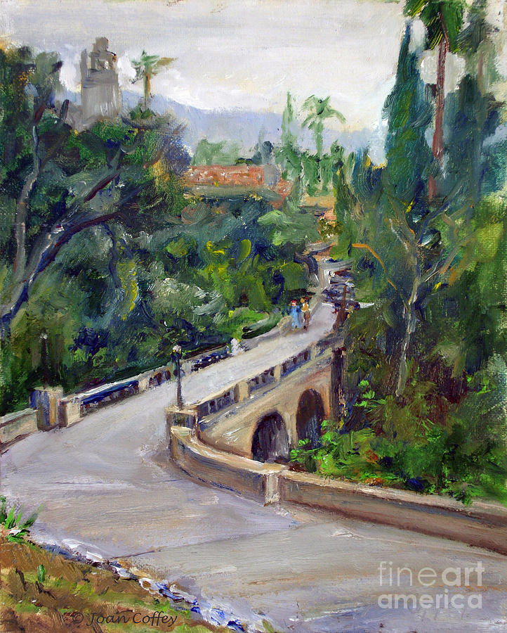 Bridge Painting - Castle Bridge by Joan Coffey