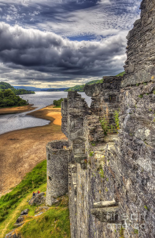 Castle Photograph - Kilchurn Castle Scotland #1 by Colin Woods