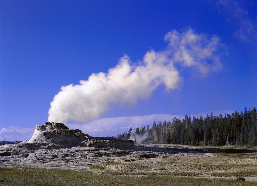 Castle Geyser Yellowstone National Park Photograph by Tim Fitzharris