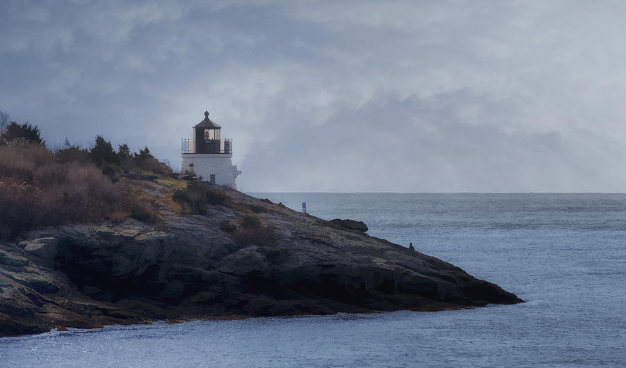 Lighthouse Photograph - Castle Hill Dream by Joan Carroll