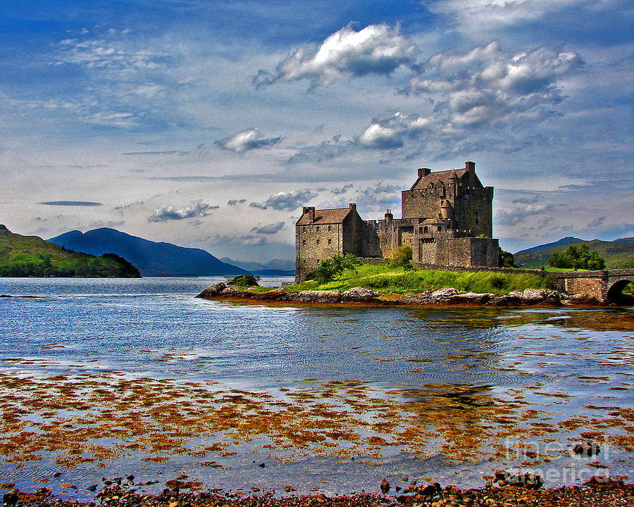 Castle in the Loch Photograph by Vicki Lea Eggen
