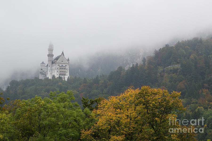 Castle In The Mist Photograph