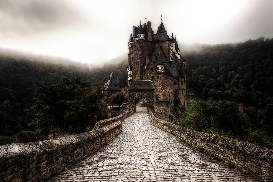 Castle in the mist Photograph by Ryan Wyckoff