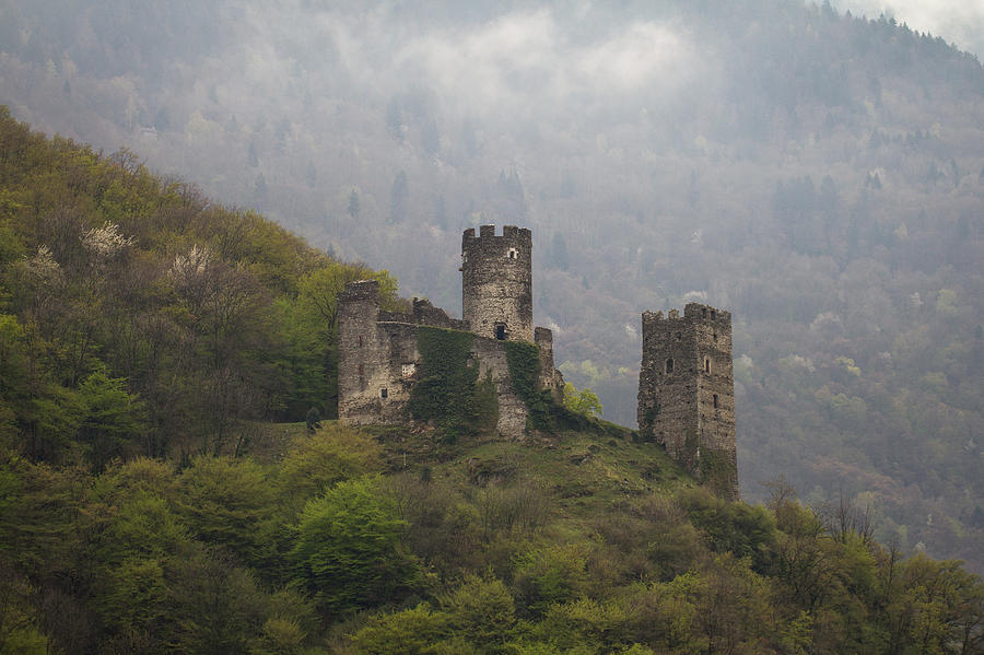 Castle in the Mountains. Photograph by Clare Bambers