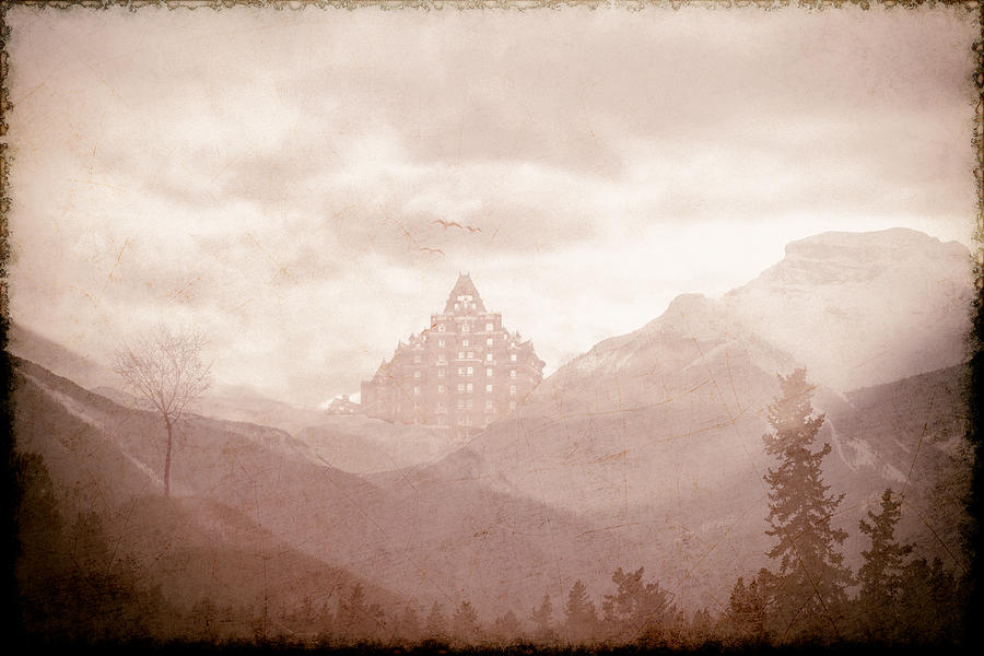 Castle In The Mountains Digital Art